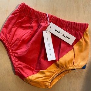 Kid and kind organic bloomer shorts